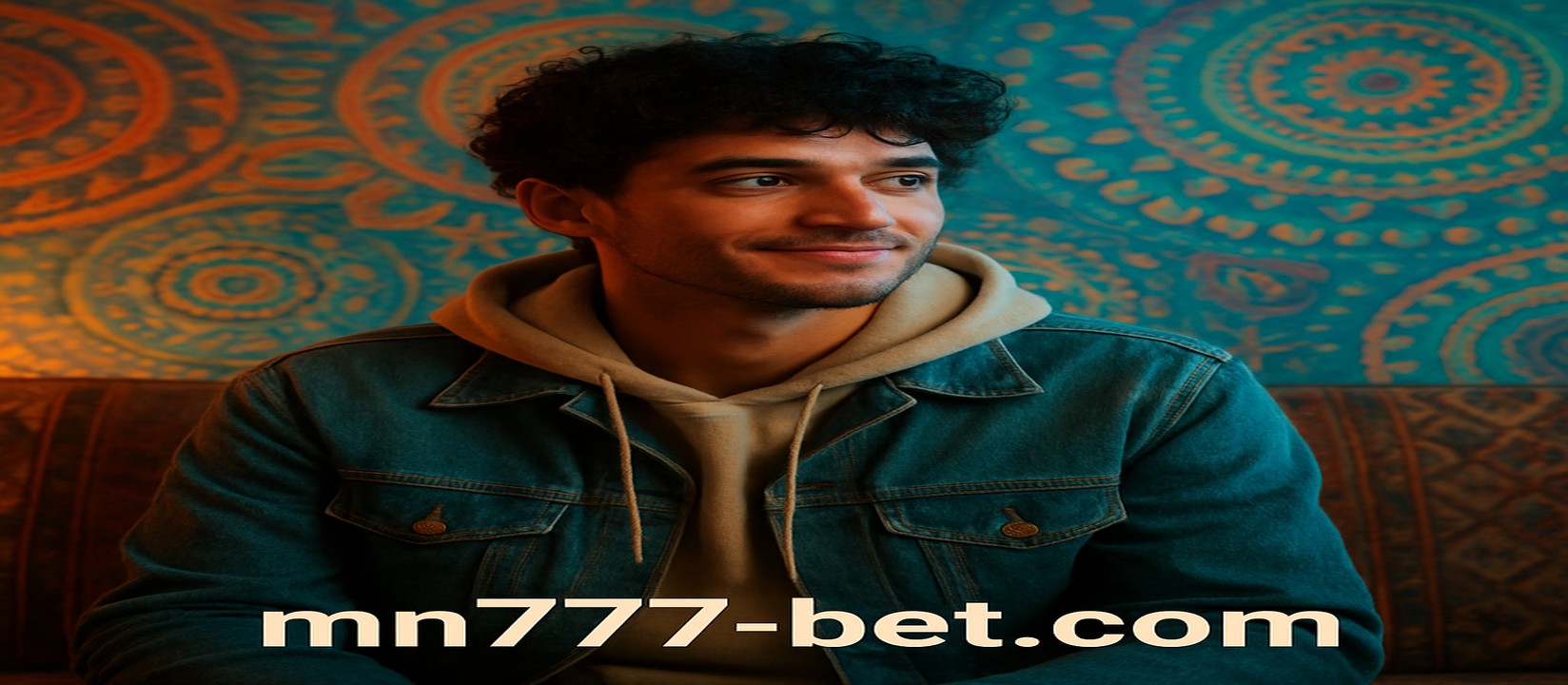 একজন ব্যক্তি সোফায় বসে mn777 অ্যাপটি স্মার্টফোনে চালাচ্ছেন